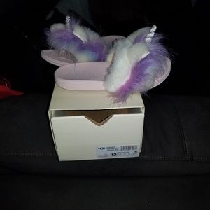 Ugg unicorn slides 12c